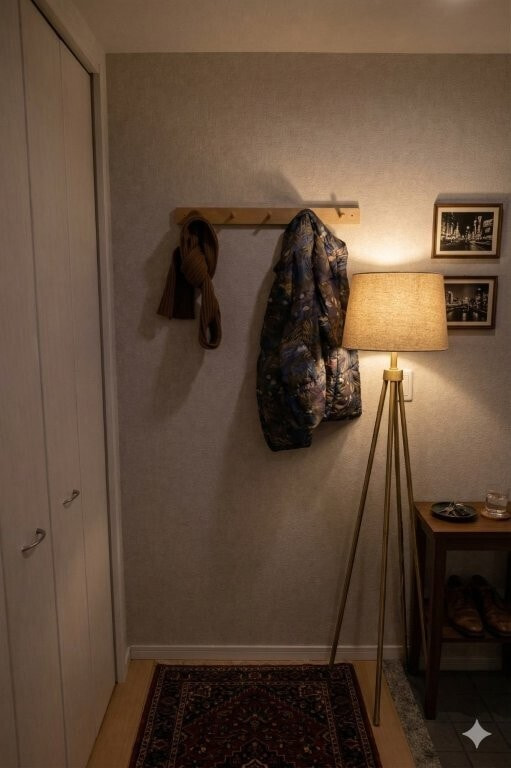 静寂と、聖域 喧騒を、玄関で脱ぐ